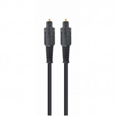 Кабель мультимедийный Optical Toslink 1.0m black Cablexpert (CC-OPT-1M)