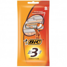 Бритва Bic 3 Sensitive 8 шт. (3086126692586)