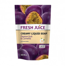 Жидкое мыло Fresh Juice Passion fruit & Сamellia дой-пак 460 мл (4823015935725)