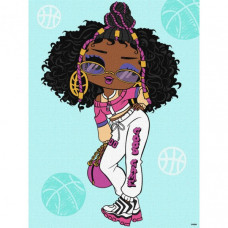 Картина по номерам "L.O.L. Surprise! Tweens Hoops Cutie" KHO6285, 30х40 см