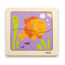 Пазл Viga Toys Рыбка (50144)
