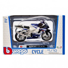 Детская модель Мотоцикла "SUZUKI GSX-R750" Bburago 18-51030-1 масштаб 1:18