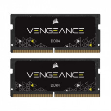 Модуль памяти для ноутбука SoDIMM DDR4 32GB (2x16GB) 3200 MHz Vengeance Corsair (CMSX32GX4M2A3200C22)