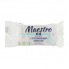 Мыло для стирки Maestro МТ хозяйственное с отбеливающим эффектом 125 г (4820195500033)