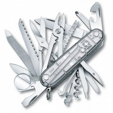 Нож Victorinox Swisschamp Transparent Silver (1.6794.T7)