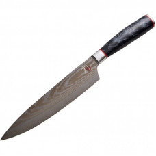 Кухонный нож MasterPro Tetsu, 20 см, чорний (BGMP-4126-MBK)