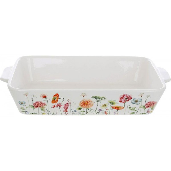 Форма для запікання та сервірування Flower Garden порцелянова 23х14.5х5см (86025)