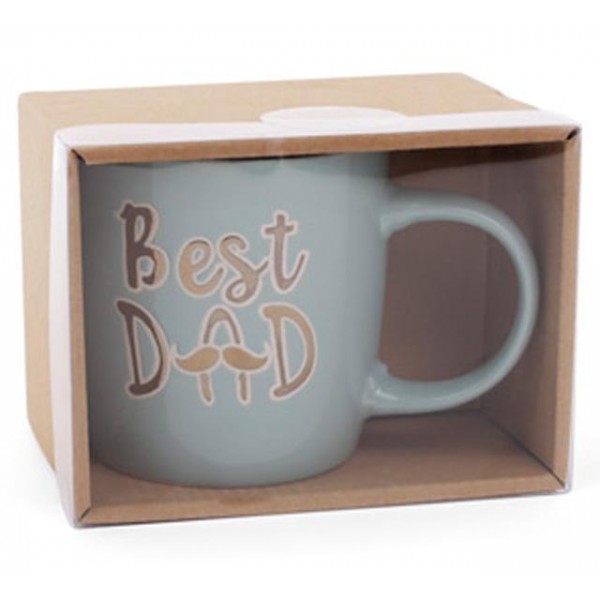 Кружка керамічна "Best Dad" (Кращий Тато) 320мл (110125) Кружка керамічна "Best Dad" (Кращий Тато) 320мл (110125)
