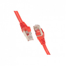 Патч-корд 0.20м S/FTP Cat 6 CU PVC 26AWG 7/0.16 red 2E (2E-PC6SFTPCOP-020RD)