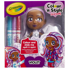 Набор для творчества Crayola Colour n Style Стильные девушки Виолетта (918939.005)