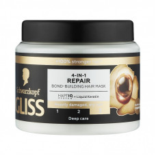 Маска для волос Gliss 4-In-1 Ultimate Repair Bond-Building Hair Mask 400 мл (9000101726138)