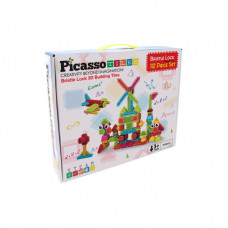 Конструктор Picasso Tiles Hedgehog Building Blocks Set 112 деталей (817338022631)