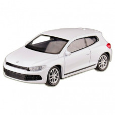 Машина металлическая VOLKSWAGEN SCIROCCO "WELLY" 44027CW масштаб 1:43 (Белый)