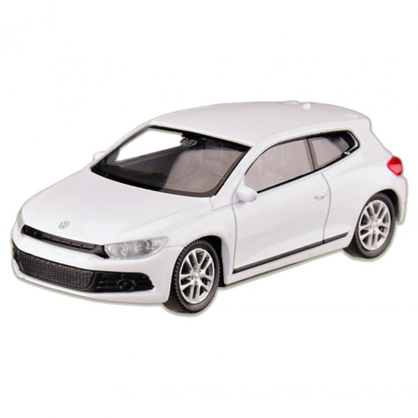 Машина металлическая VOLKSWAGEN SCIROCCO "WELLY" 44027CW масштаб 1:43     (Белый)