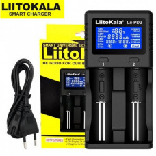 Зарядное устройство LiitoKala Lii-PD2 для 2x аккумуляторов АА/ААА/18650/26650/21700 (38825)