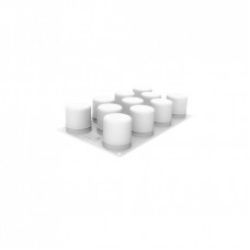 Форма для выпечки Silikomart Cilindro 3D d 50 h55 мм (11x 100 мл) (CILINDRO 3D 100)