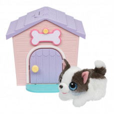 Мягкая игрушка Moose Little Live Pets Дом с сюрпризом мини розовый (26617)