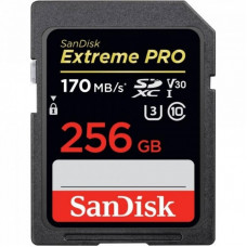 Карта памяти SanDisk 256GB SDXC class 10 UHS-I U3 Extreme Pro (SDSDXXY-256G-GN4IN)