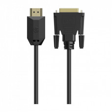 Кабель мультимедийный HDMI to DVI 1.5m 24M 4K60HZ HP (DHC-HD05-1.5M)