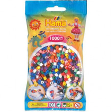Набор для творчества Hama цветные бусины, 8 цветов (207-00)