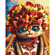 Картина по номерам "Осенняя кошка" ©Марианна Пащук Brushme BS53335 40х50 см