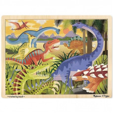 Пазл Melissa&Doug в рамке Динозавры, 24 элемента (MD19066)