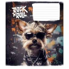 Тетрадь ученическая "Rock star" 012-3277K-3 в клетку, 12 листов
