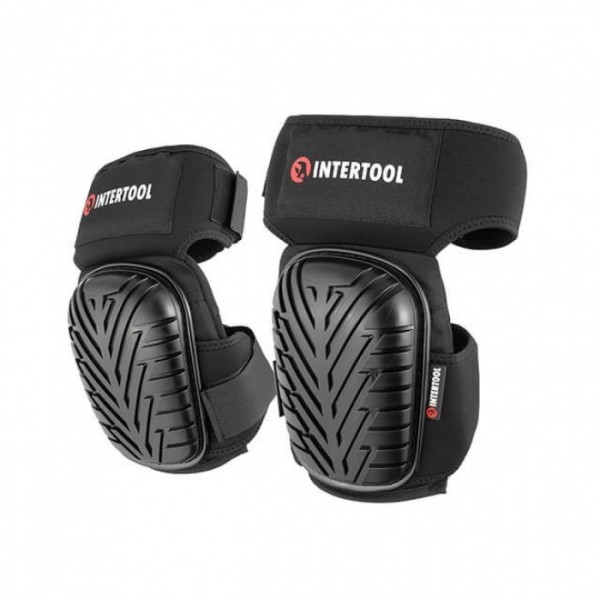 Наколенники защитные, противоскользящие накладки из ПВХ, ткань 600D INTERTOOL SP-0056 (107345)