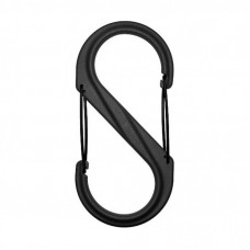 Карабин туристический Nite ize Plastic Carb S Biner Size 8 NI677 All Black (4823082709397)