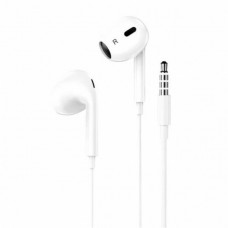 Наушники проводные вкладыш HOCO M101 Max с микрофоном Белые (107745)