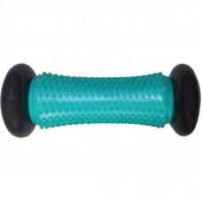 Масажный ролик LiveUp Massage Bar LS5048-b сірий/бірюзовий 16.5х7см (6951376170658)
