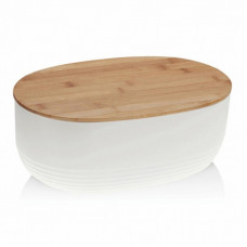 Хлебница Kela Namur White 37,5х23х14 см (12060)
