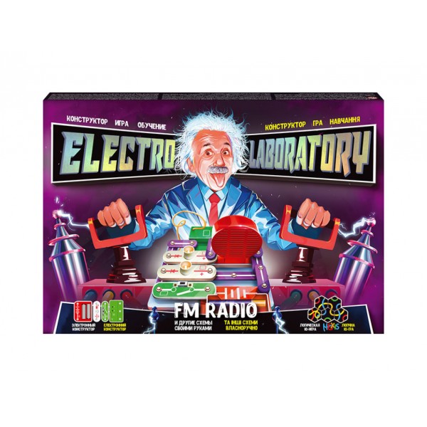 Электронный конструктор "Electro Laboratory. Radio+Piano" Danko Toys ELab-01-03 (FMRadio)