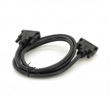 Кабель мультимедийный DVI M to DVI M 1.5m 24+1pin black Merlion (YT-DVI(M)/(M)NY-1.5mB)