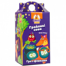 Настольная игра Vladi Toys Шальные совы. Вижу слово! (укр.) (VT8033-04)