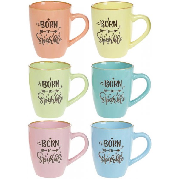 Кружка "Born to Sparkle" (Народжений Іскритися) 360мл, кераміка (110165)