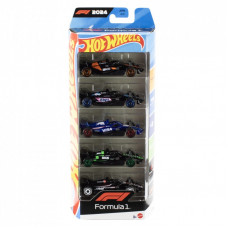 Машина Hot Wheels набор F1 2024 5 базовых болидов (JGF58)