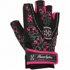 Перчатки для фитнеса Power System Classy Woman PS-2910 M Pink (PS_2910_M_Black/Pink)