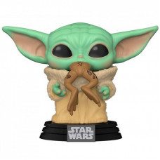 Фигурка для геймеров Funko Pop серии Мандалорець - Малыш с лягушкой (49932)
