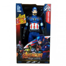 Фигурка супергероя Мстители DY-H5826-33 с подвижными руками и ногами (CaptainAmerica)