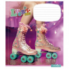 Тетрадь ученическая "Lucku Vibes" 024-3360K-2 в клетку, 24 листов
