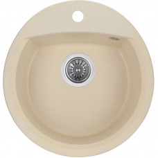 Мойка кухонная GRANADO RONDA ivory з сифоном (470*490mm.) (gr2204)