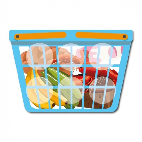 Настольная игра Лото маркет+списки продуктов 128241, 6 карточек-планшеток Настольная игра Лото маркет+списки продуктов 128241, 6 карточек-планшеток