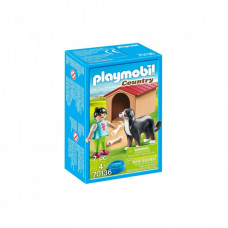 Конструктор Playmobil Country Девочка и собака с будкой (70136)