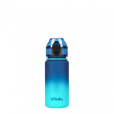 Детская бутылка для воды LittleBig UZSPACE 3020(Blue-Green) 350 мл сине-зеленая