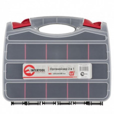 Органайзер пластиковый, 12,5", 2 в 1, 320x260x80 мм INTERTOOL BX-4004 (107075)