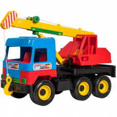 Спецтехника Tigres "Middle truck" кран желтый (39226)