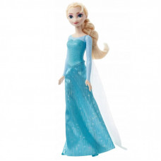 Кукла Disney Frozen принцесса Эльза из м/ф Ледяное сердце в платье со шлейфом (HLW47)