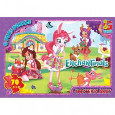 Детский пазл "Enchantimals" EA213 плакат 70 элементов