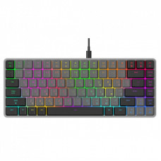 Клавиатура GamePro MK141R Red Swich Low Profile RGB USB Dark Gray (MK141R)